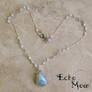 Silver Larimar Necklace