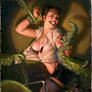 Tentacle Monster Attacks Office Secretary