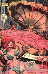 Red Sonja vs Giant Clam #1.