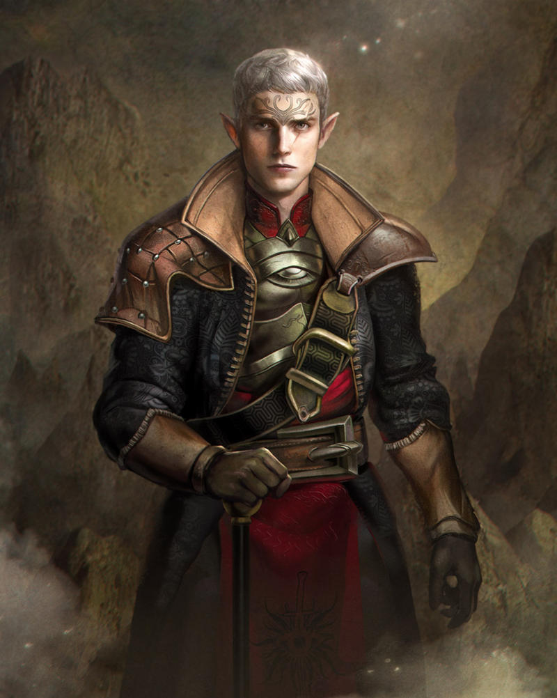 Elf Inquisitor by GerryArthur