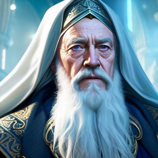 Albus Dumbledore in Ai by GenuineGalleria on DeviantArt