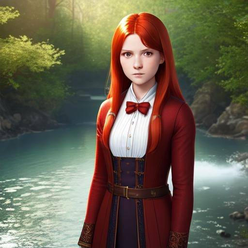 Ginny Weasley in Ai by GenuineGalleria on DeviantArt