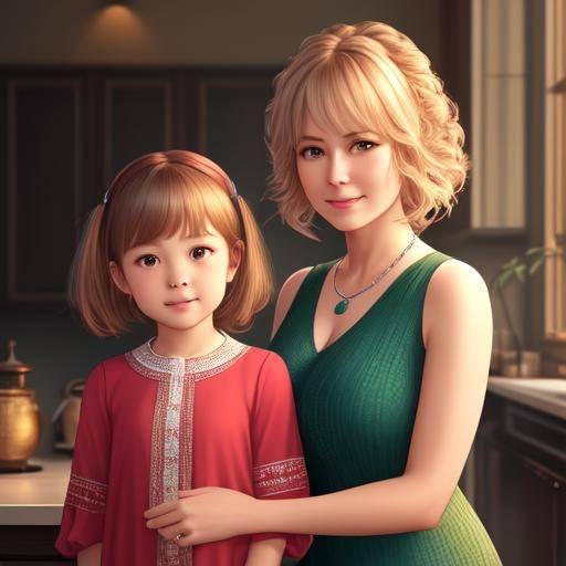 Mother's Day Special: Mommy and Daughter by GenuineGalleria on DeviantArt