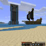 Giant creeper vs Pirate boat