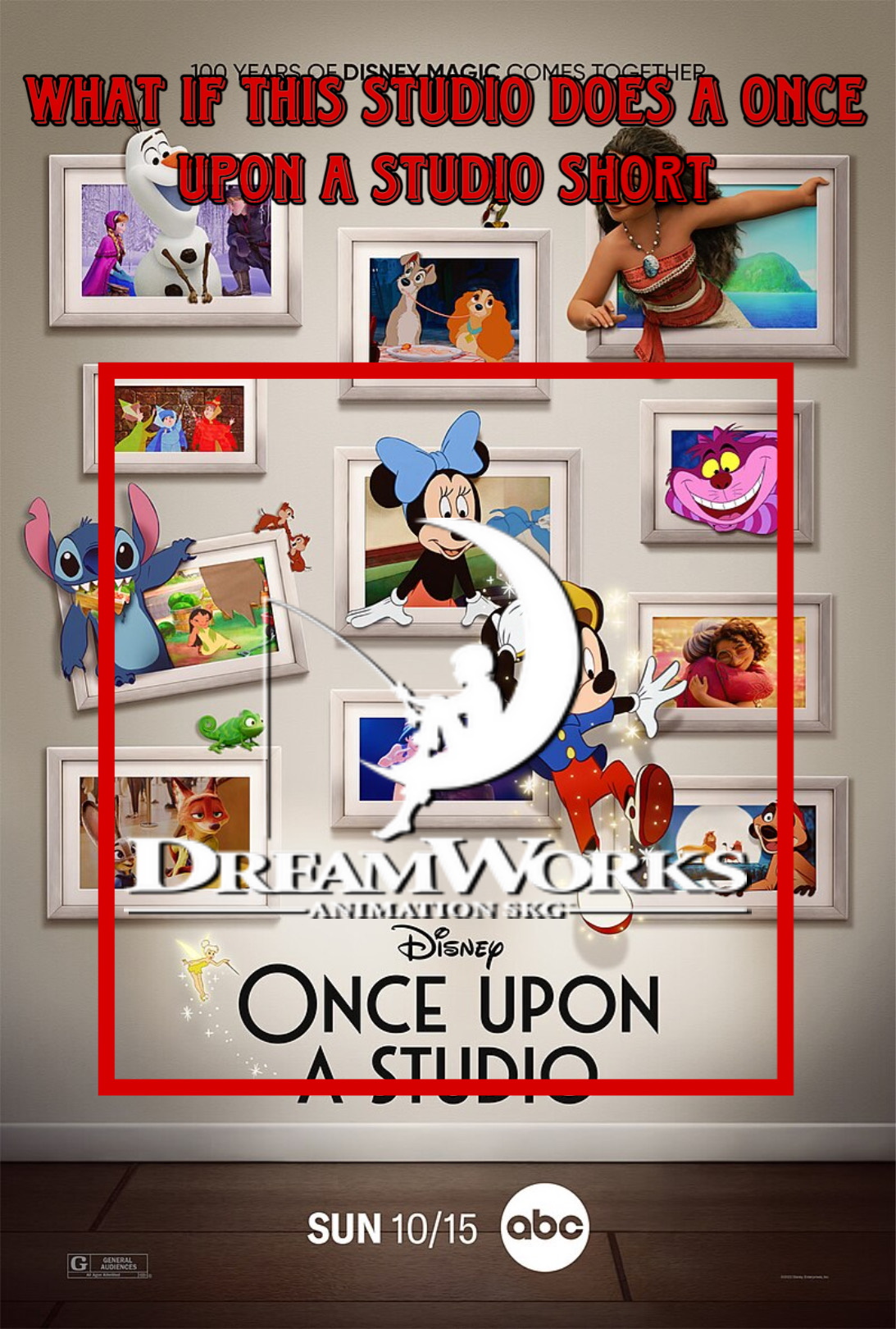 Studnine Deviantart What if DWA does a Once Upon a Studio short? by FCX1956 on DeviantArt