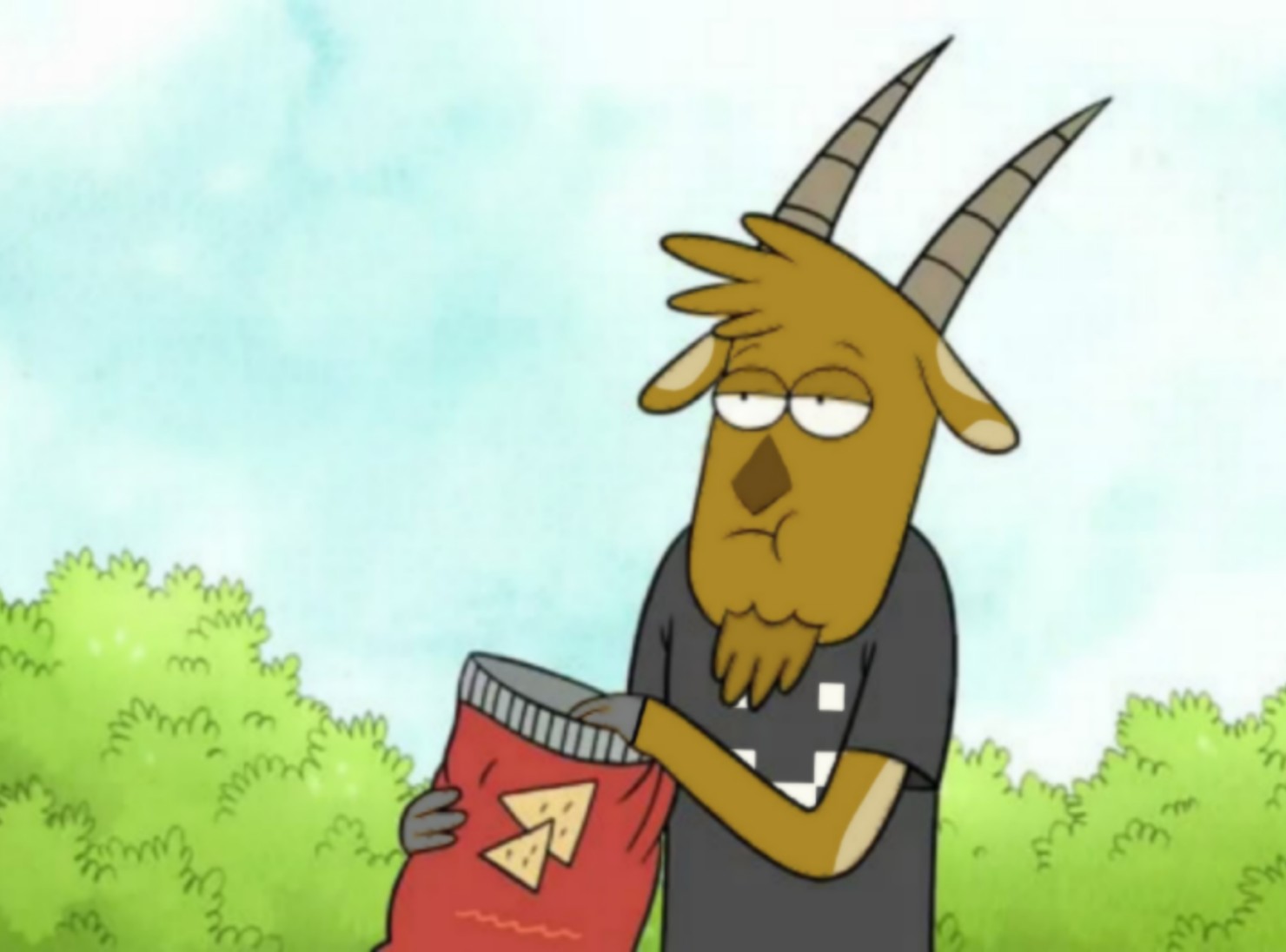 Thomas Goat Digby The Goat Edit of Thomas from Regular Show by ShirubaGaunna on ...