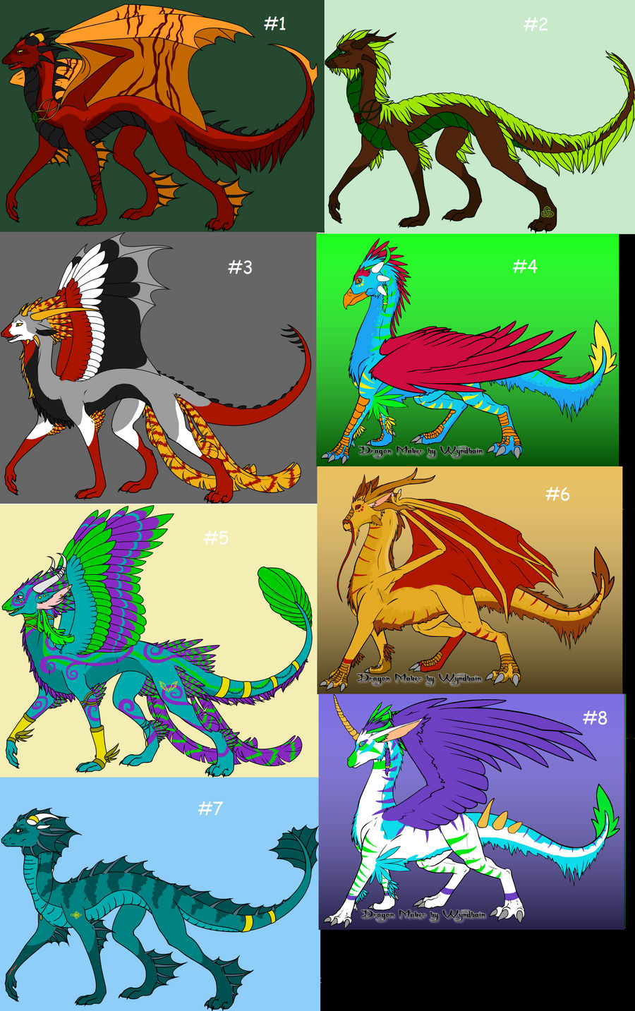 Free Dragon Adoptables (CLOSED)