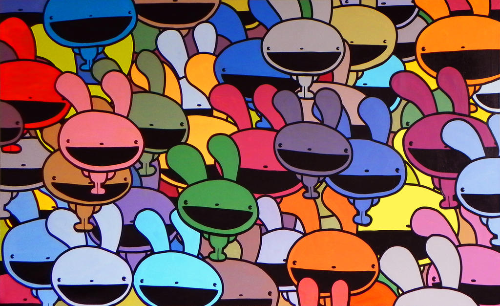 Too Many Rabbits : ottograph #ottograph by ottograph01 on DeviantArt