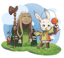 #61 - Nu Mou and Moogle Walking