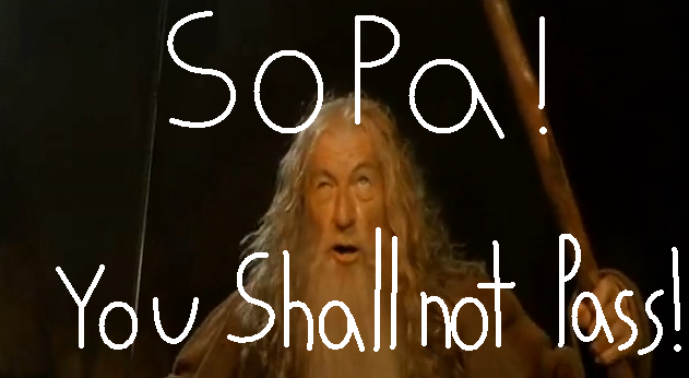 SOPA You shall not pass