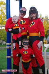 Halloween 2008 Family Costumes