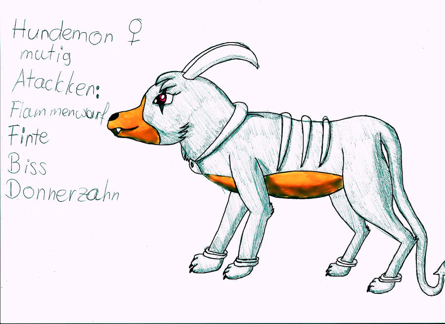 Mein Hundemon by eevee0evoli on DeviantArt