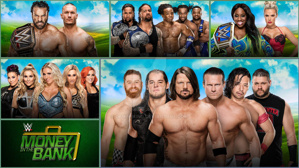 Mitb Graphics Mitb 2017 Matchcard by demanking on DeviantArt