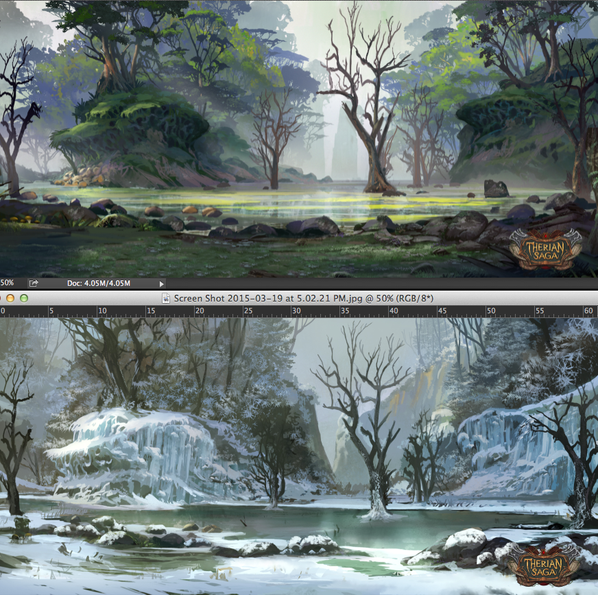 therion saga swamp tiles by TylerEdlinArt