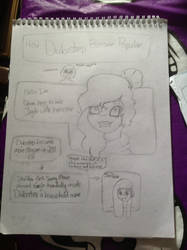 English class project, comic about dubstep