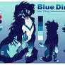 Blue Dino :Ref: