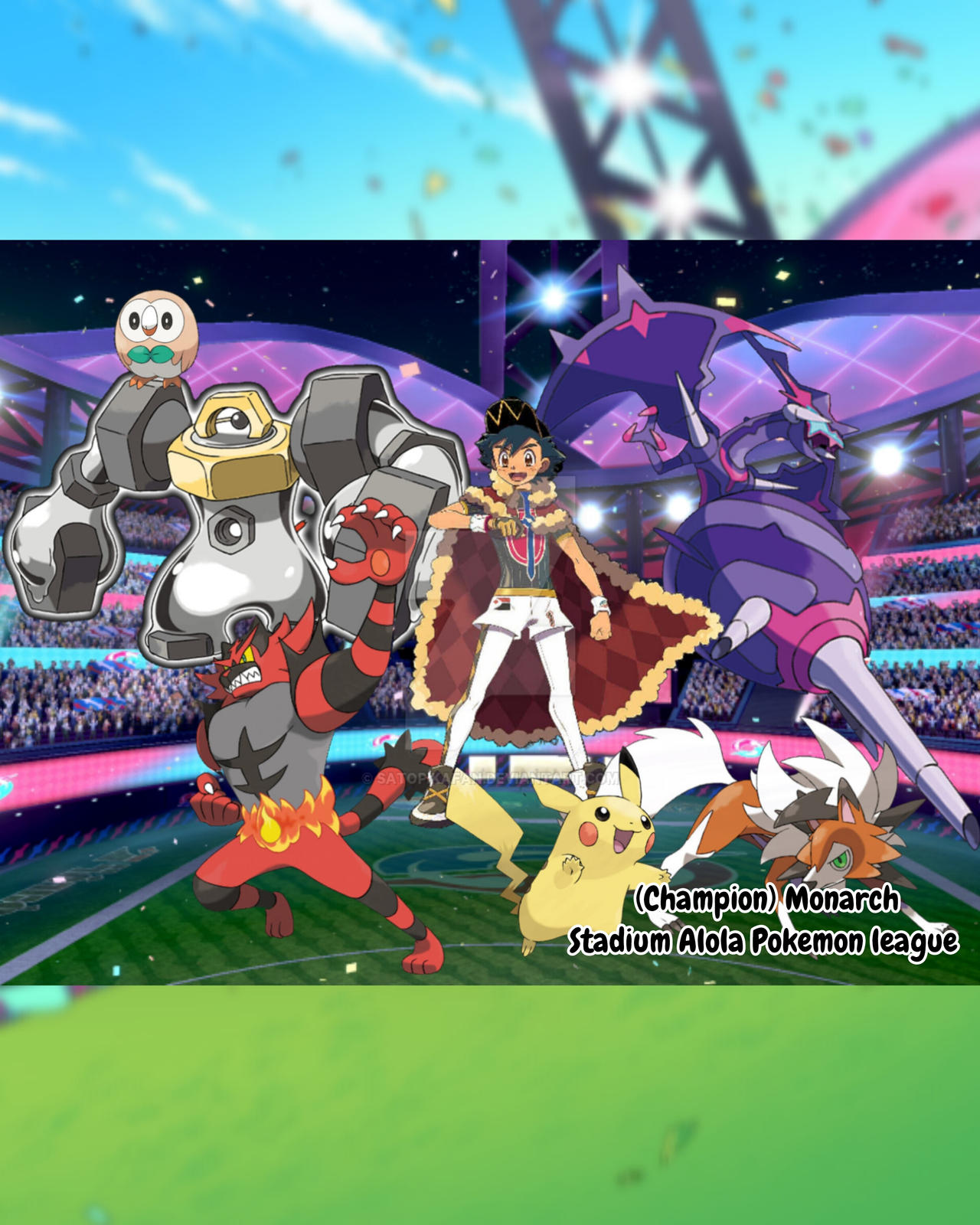 Pokemon team Ash Ketchum.anime by Satopikafan on DeviantArt