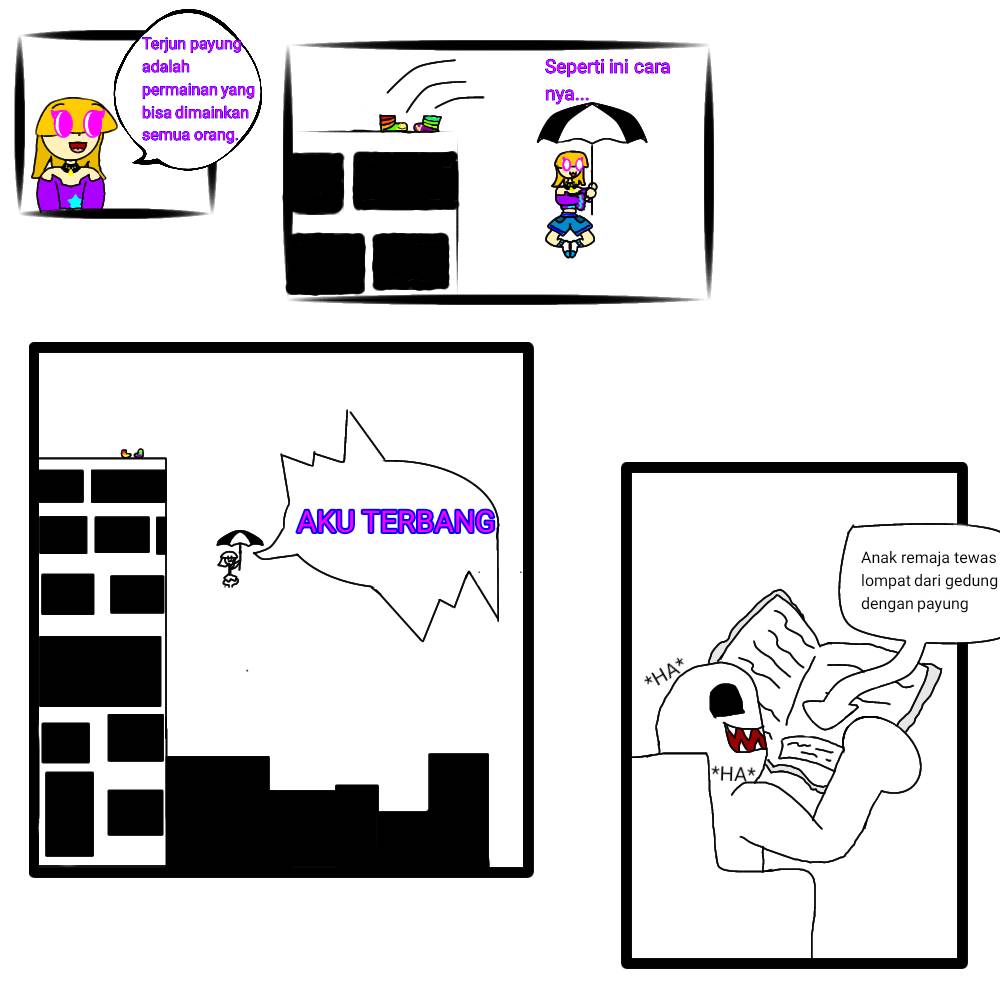 Terjun Payung Or In English Skydiving By Angelkristhin On Deviantart