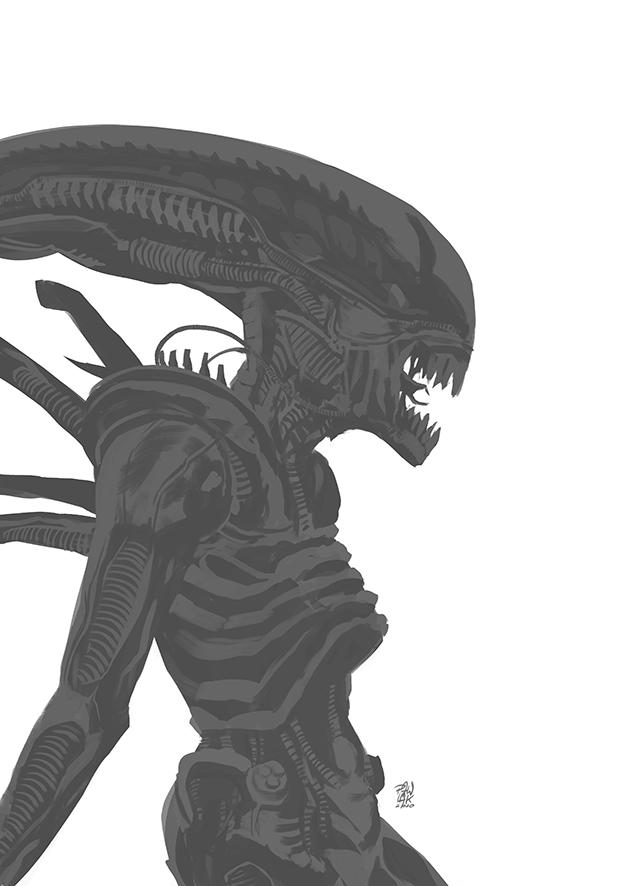 Alien by GiP7 on DeviantArt