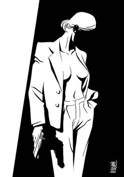 NOIRtober 2021 _ 02 suit