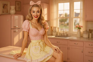 My new kitchen is every housewife's dream!