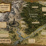 AI-generated map of Fanghorn Forest