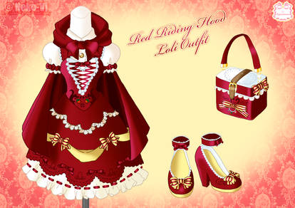Red Riding Hood Loli Outfit