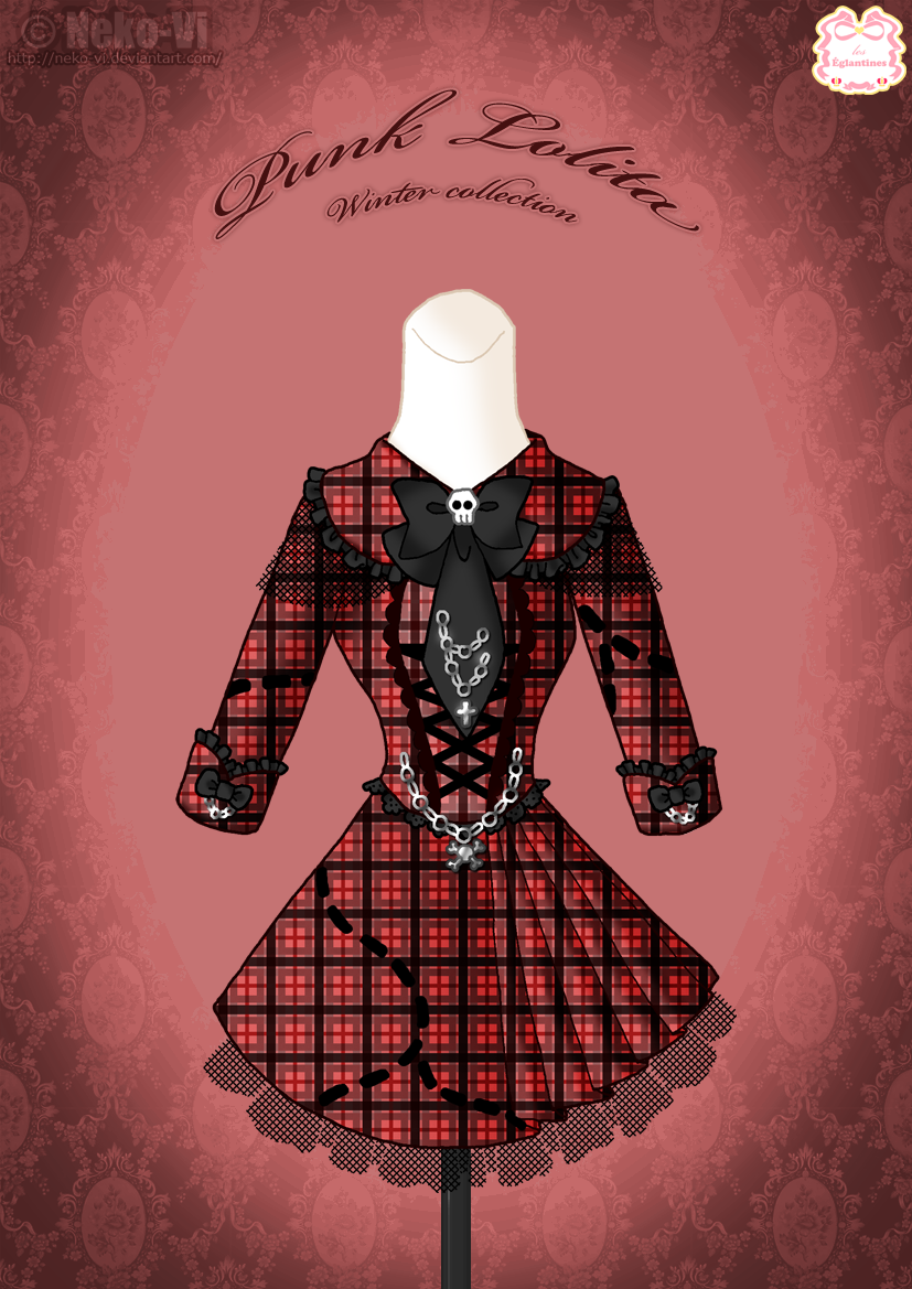 Punk Lolita Winter Dress