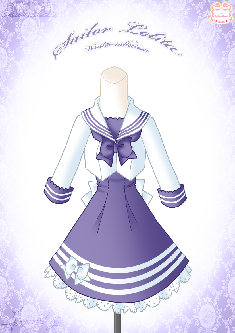 Sailor Lolita Winter Dress
