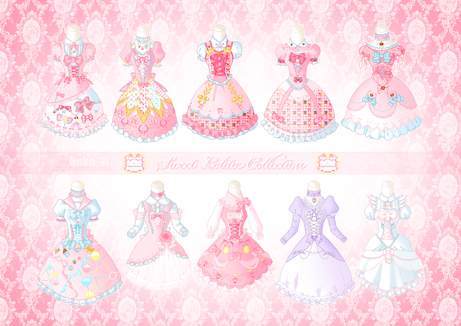 Guide to All Lolita Styles by Neko-Vi on DeviantArt