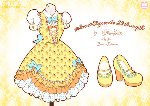 Sweet Cupcake Loli Outfit