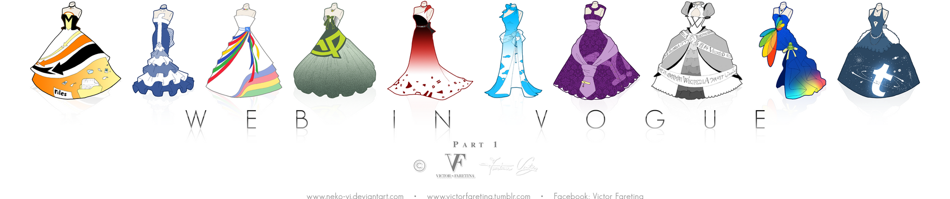 WEB IN VOGUE: part 1 by Neko-Vi