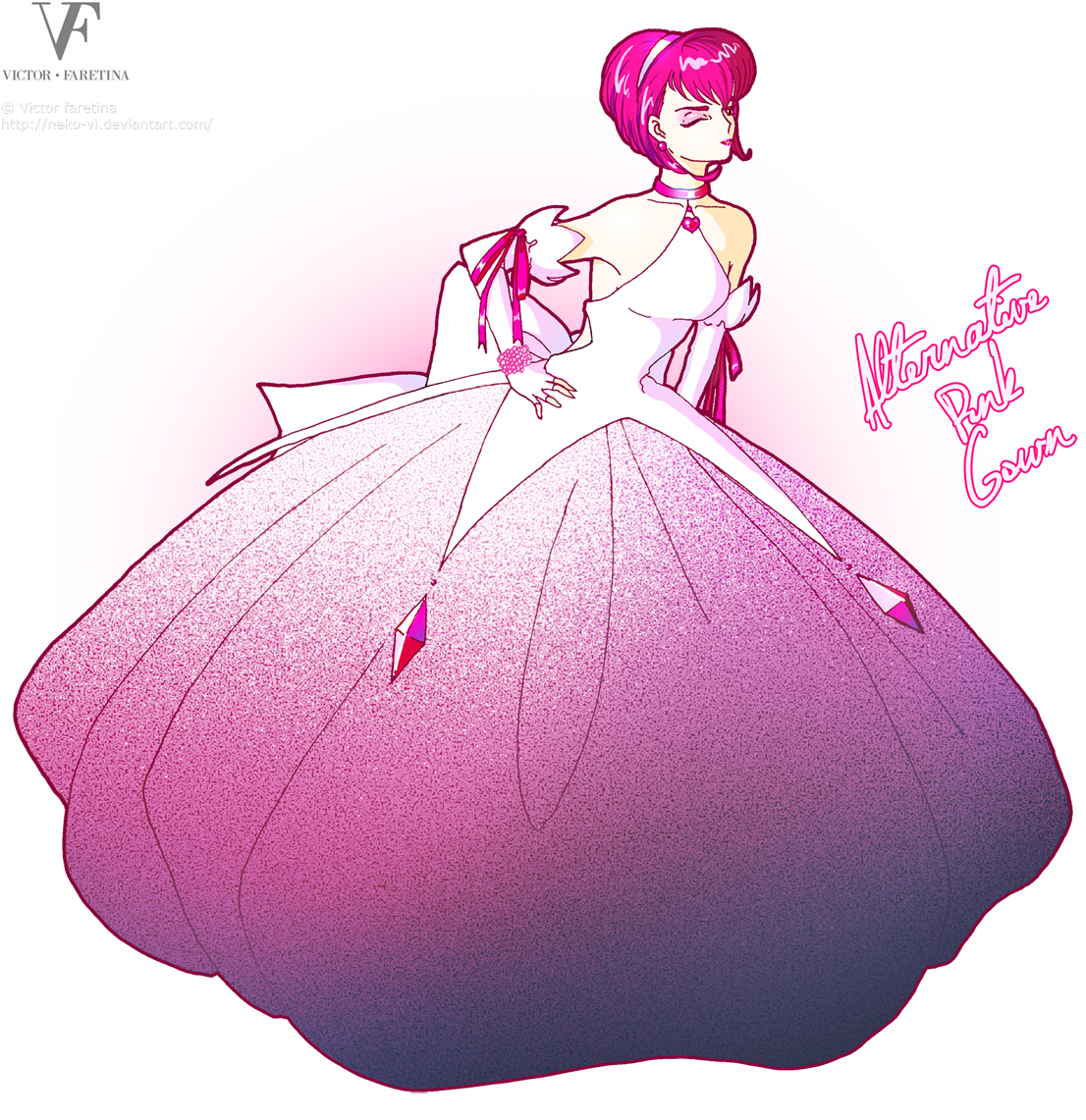 Alternative Pink Gown