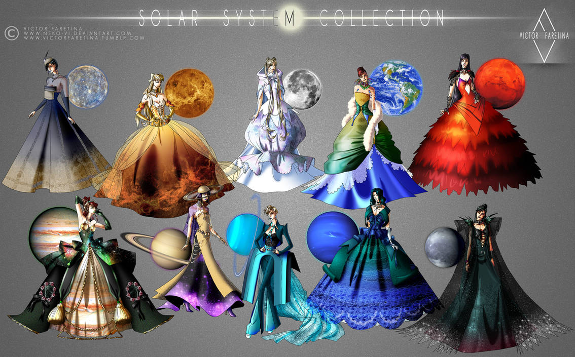 Solar System Collection by Neko-Vi