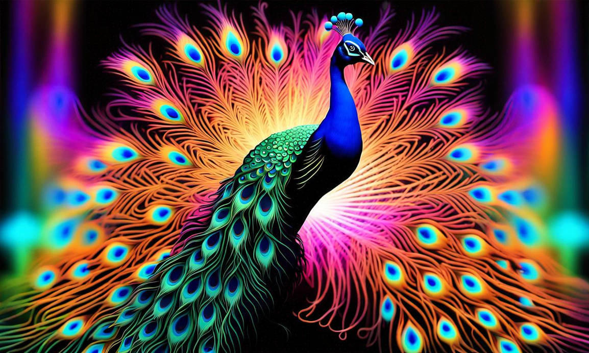 Spectrum Splendor The Luminous Peacock By NEXgen6G On DeviantArt Spectrum Splendor The Luminous Peacock By Nexgen6g On Deviantart