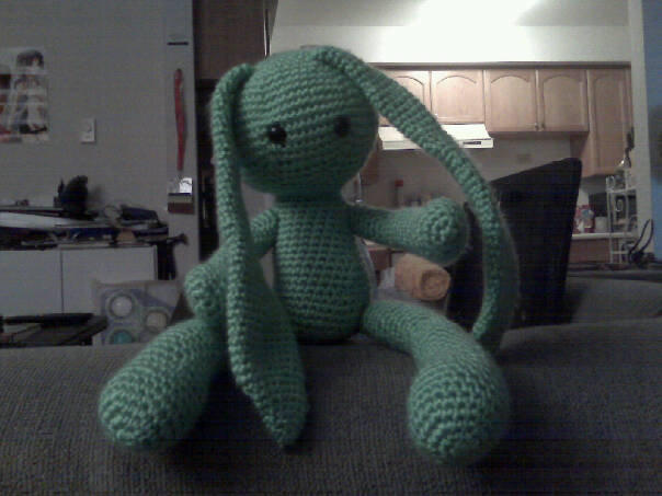 green alien bunny by iamtrinket on DeviantArt