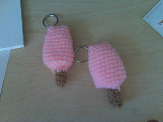 ice cream bar keychains