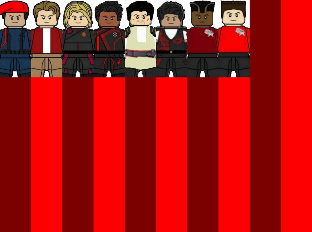 Lego Red and Dark Red Minifigures by Festbrick on DeviantArt