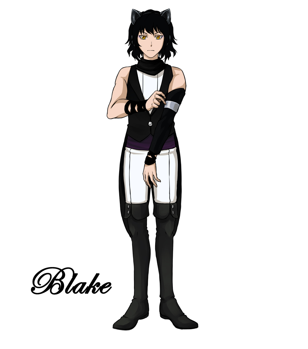 Blake Rwby Color Gradient RWBY Blake? by baka-kiiro on DeviantArt