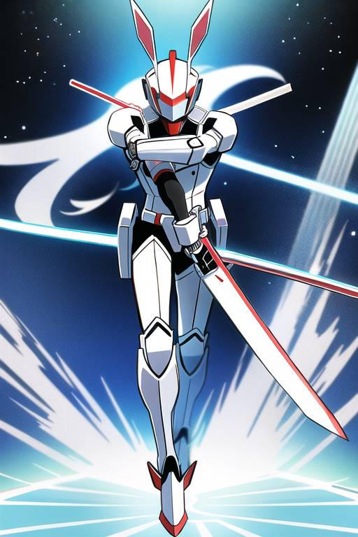 Bunny robot commander by thealpha21 on DeviantArt