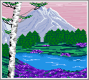 Fantasy Mountain Background