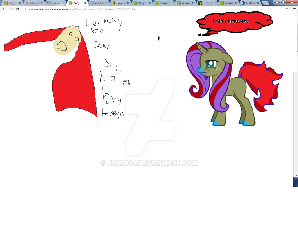 Human VS Pony By Jake895 On DeviantArt human-vs-pony-by-jake895-on-deviantart