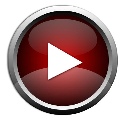 Glossy Red Play Button by ShadyBlackRose on DeviantArt