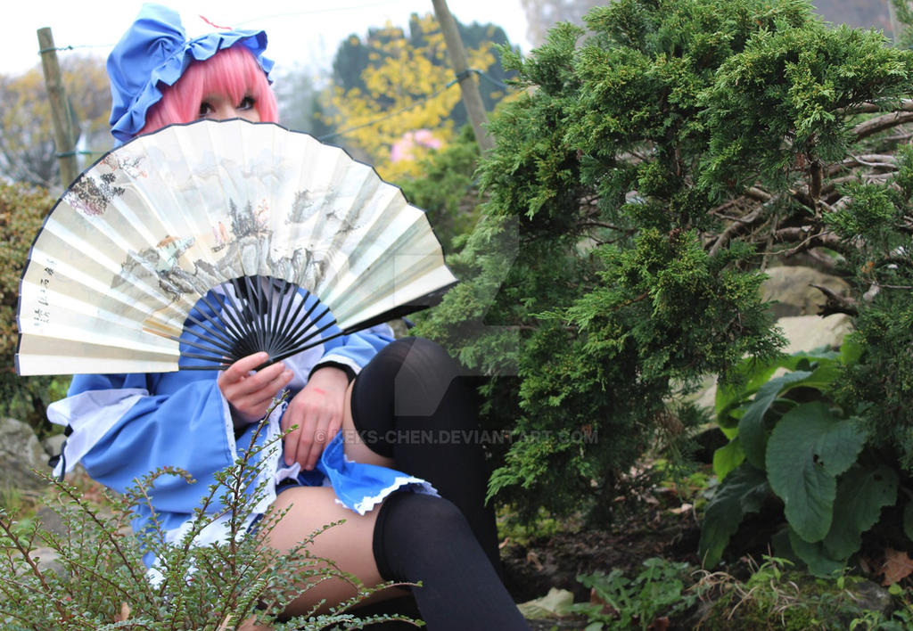 Yuyuko Cosplay Touhou