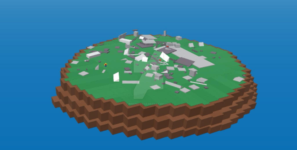 Roblox Natural Disaster Survival Earthquake 2 By Pinkphoenixz On Deviantart - roblox survive the natural disasters