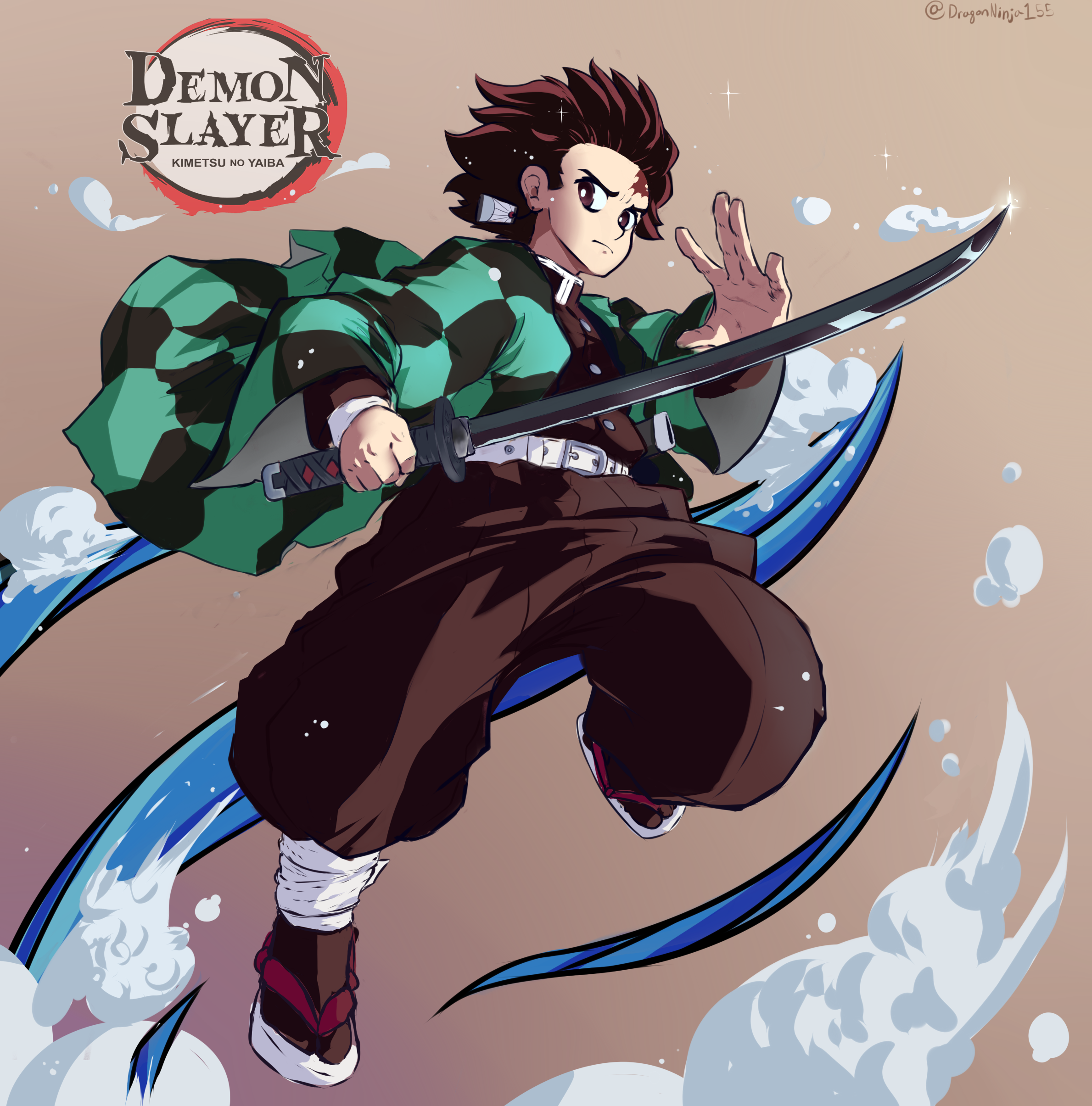 Tanjiro Kamado - Kimetsu No Yaiba by RMRLR2020 on DeviantArt