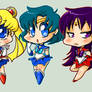 sailor moon - inner senshi