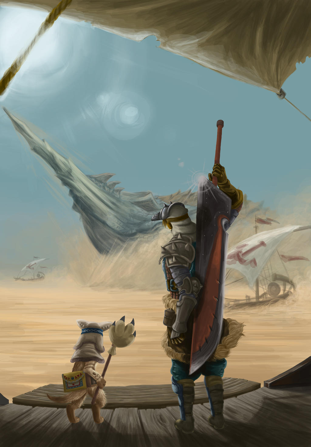 Mohran Monster Hunter - Hunting Jhen Mohran by Gerarar88 on DeviantArt