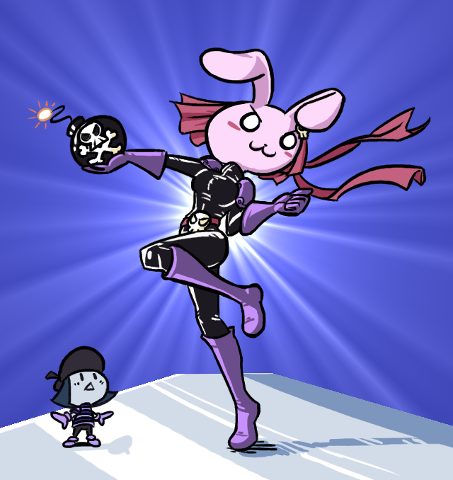 Rabbit Bomb by kenshinmeowth on DeviantArt