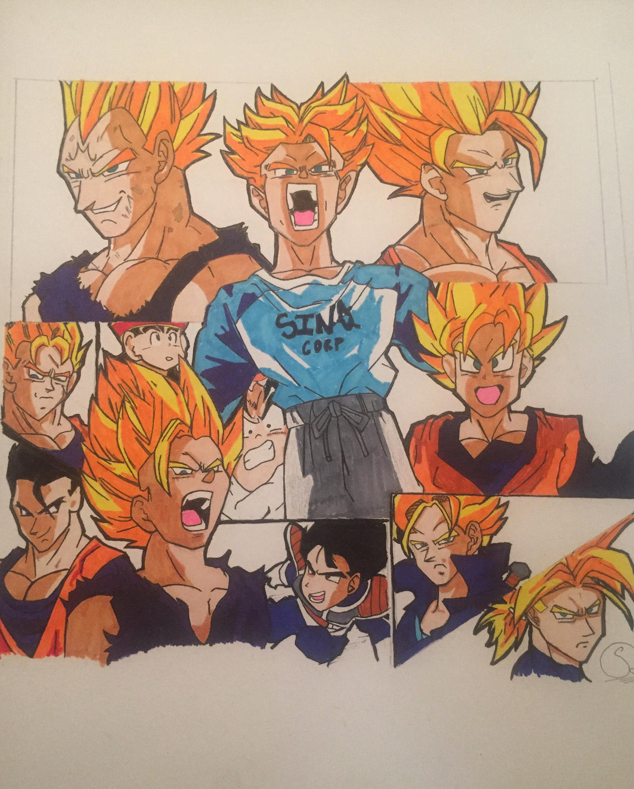 The saiyan race by sindasuoahero on DeviantArt